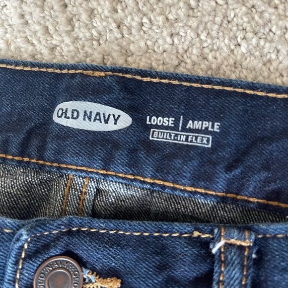 Old Navy loose fit dark denim men’s jeans - Picture 7 of 8
